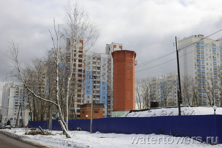 Водонапорная башня в Андреевке