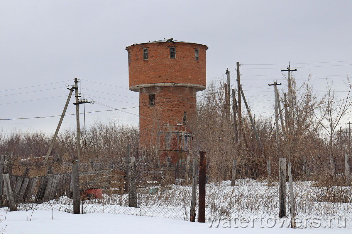 Водонапорная башня в селе Новый Буян (Самарская область)
