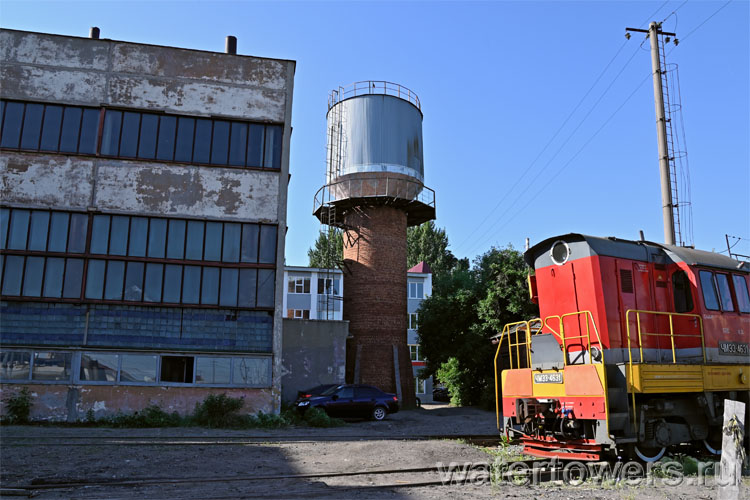 Бесшатровая водонапорная башня в Сызрани