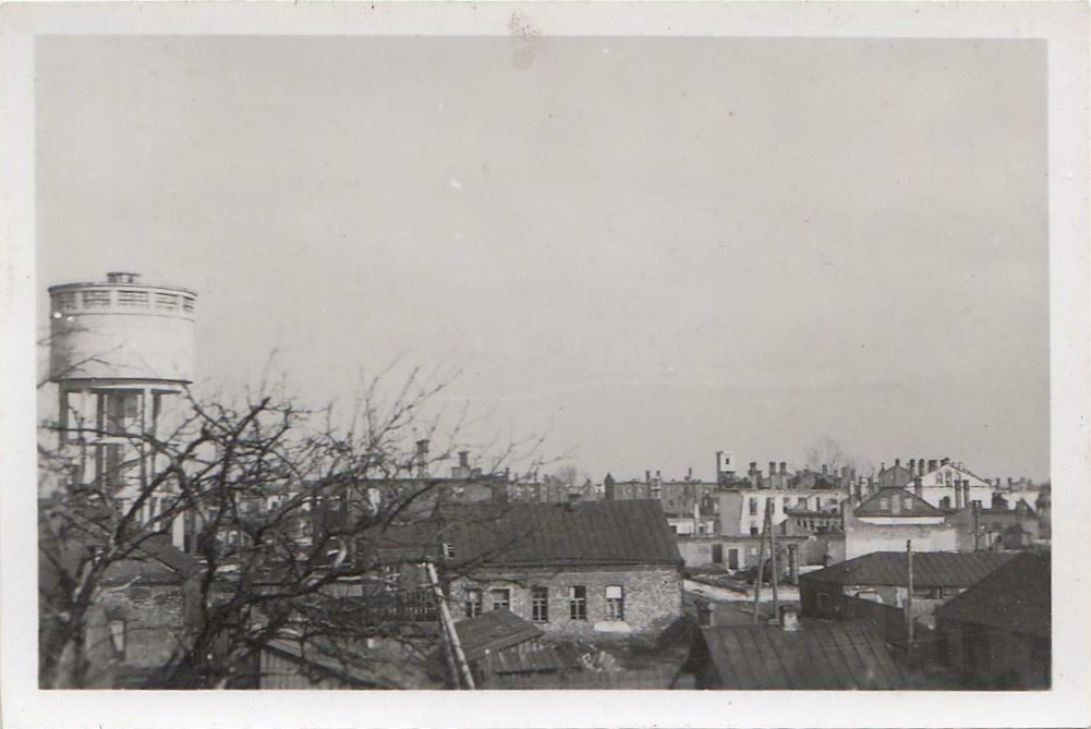 Полоцк, водонапорная башня на улице Толстого, 1942 г.
