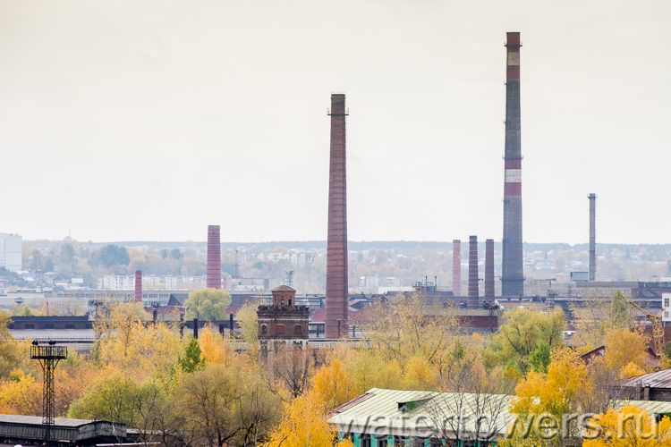 Старинная водонапорная башня на Ижмаше
