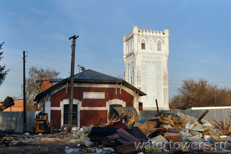 Водонапорная башня на ст. Лихоборы