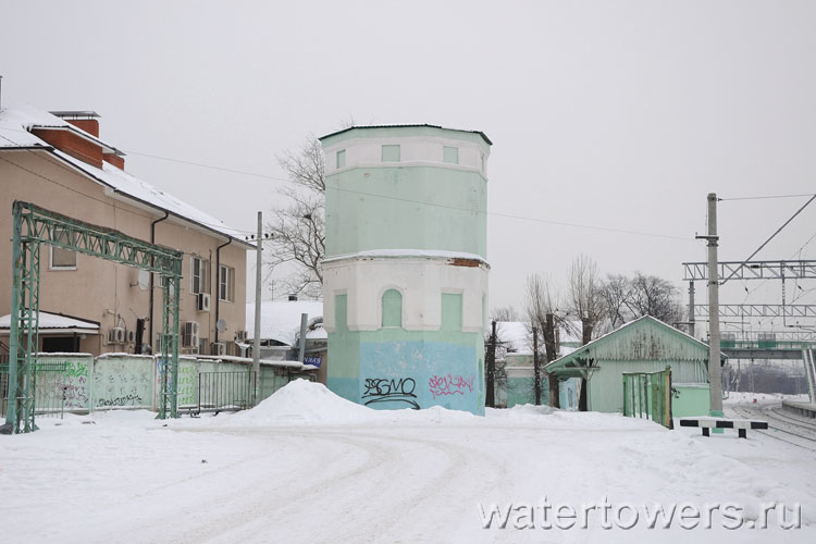 Водонапорная башня на станции Тучково
