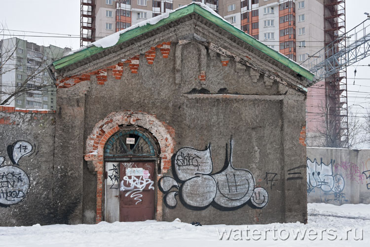 Водоподъемное здание на станции Одинцово