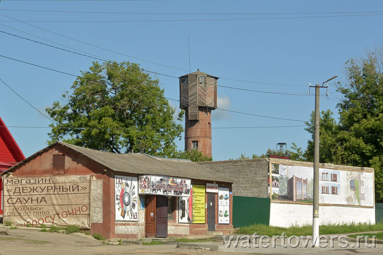 Водонапорная башня в Острогожске