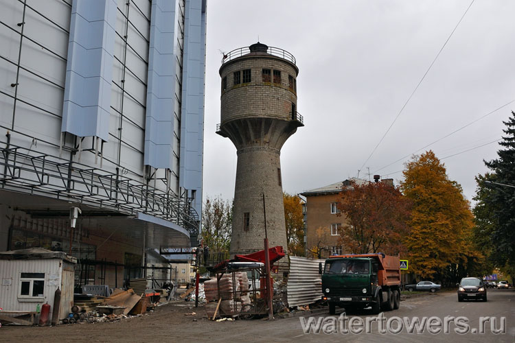 Курск, водонапорная башня на улице Павлова