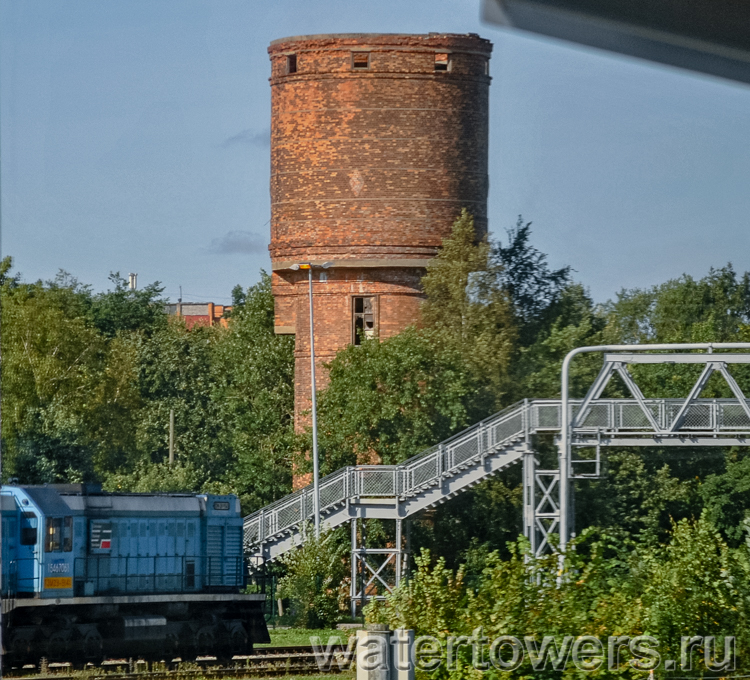 Водонапорная башня на станции Нарва /// Water tower at Narva railway station