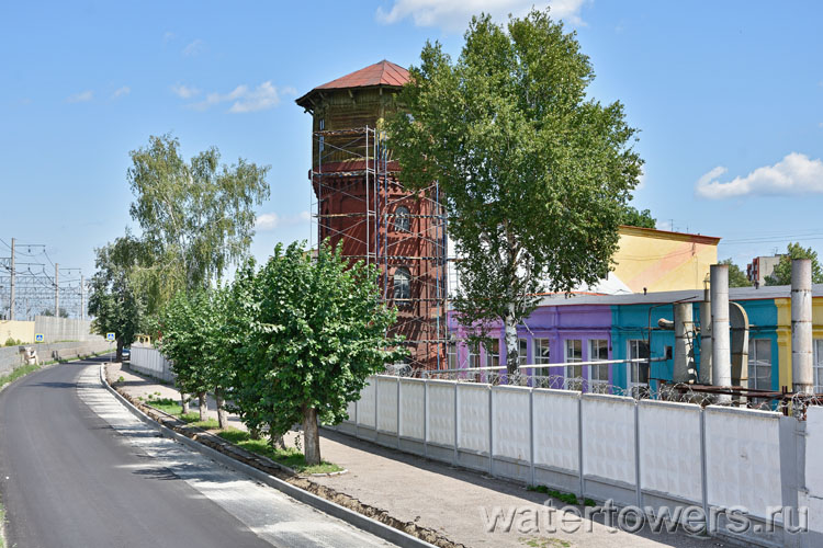 Старинная водонапорная башня в Пензе