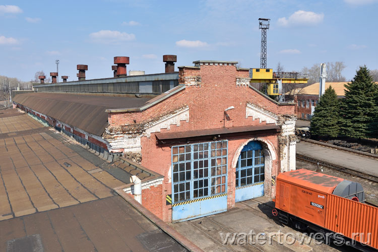 Старый цех депо Кочетовка