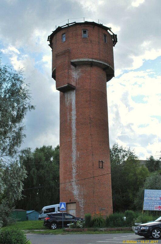 Водонапорная башня в Чурилково