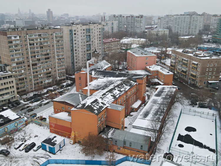 Встроенная водонапорная башня в Москве