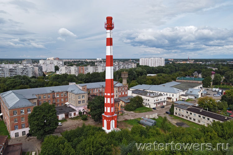 Дымовая труба фабрики Ф.Елагина