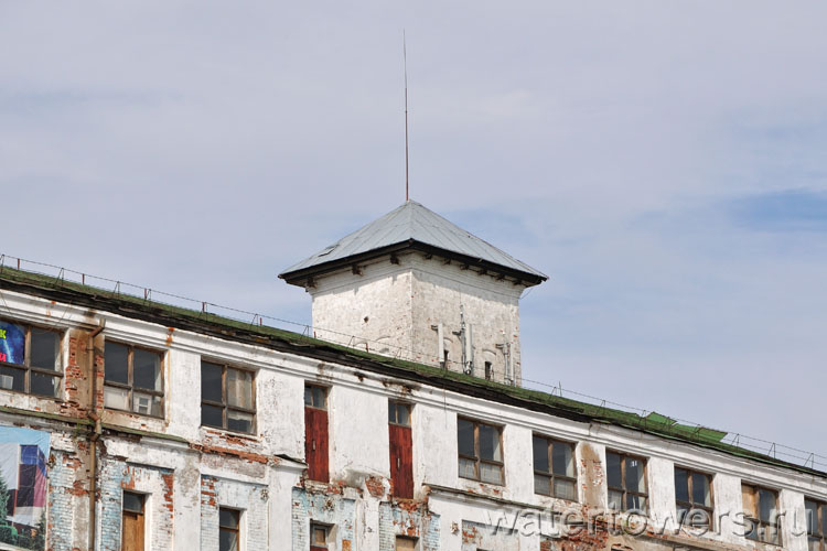 Мельница на Которосльной набережной в Ярославле