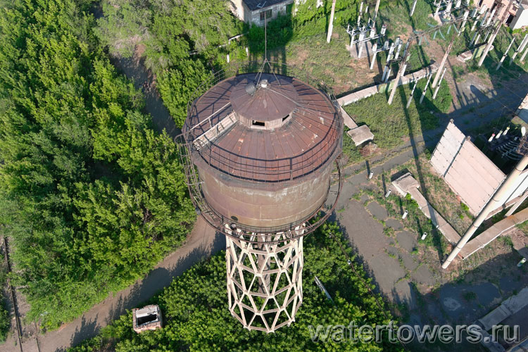 Водонапорная башня Оренбургского локомотиворемонтного завода