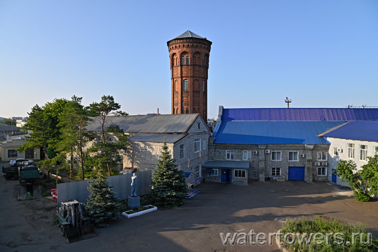 Оренбург, водонапорная башня веерного депо