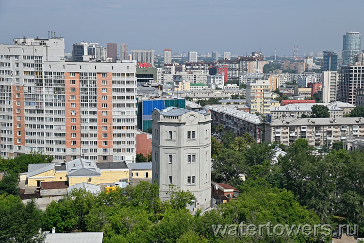 Екатеринбург, водонапорная башня на Московской горке