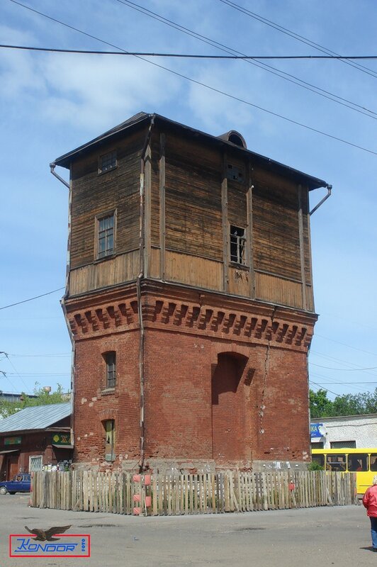 Водонапорная башня станции Савелово, 2008 год
