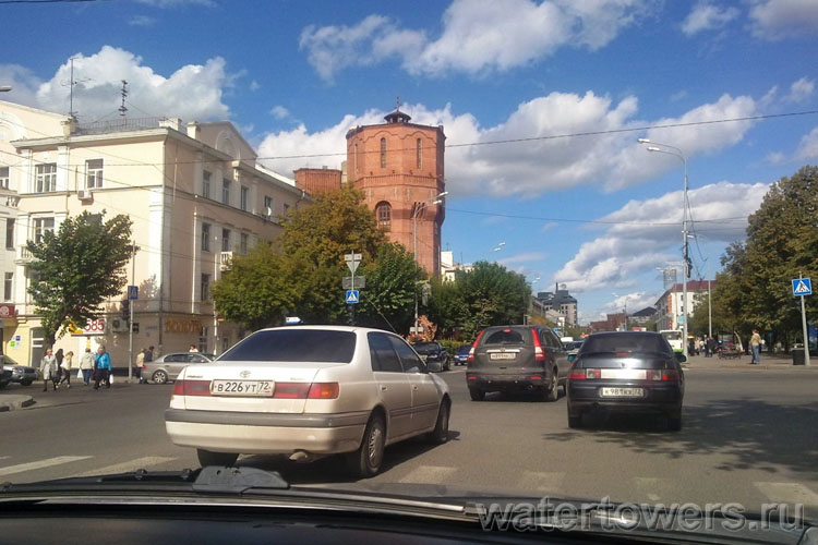 Водонапорная башня в Тюмени
