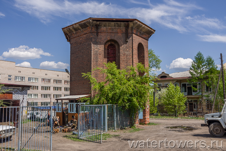 Водонапорная башня в Чите