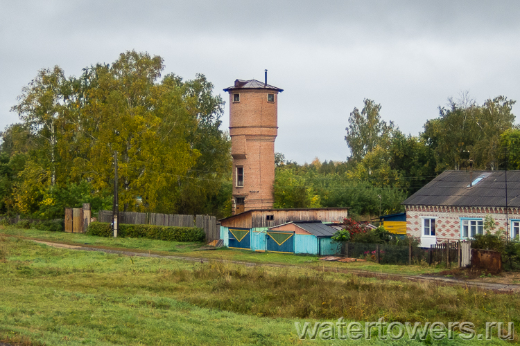 Водонапорная башня у ст. Цаплино Западно-Сибирской ж. д.
