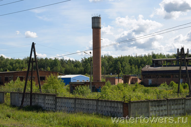 Водонапорная башня у станции Нерская